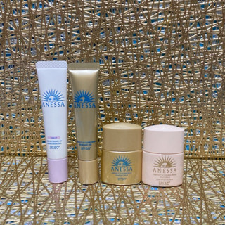 SHISEIDO 資生堂 安耐曬 柔光乳敏感肌特效防曬露N 安耐曬 金鑽高效防曬露 12ml ANESSA