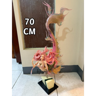 （現貨實拍）美人魚70cm雕像公仔手辦 爆款3D模型雕像公主潮玩 二次元美少女周邊大擺件GK公仔生日男生聖誕節新年禮物