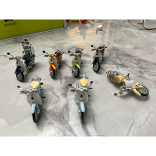 super cub機車1/32扭蛋/Honda本田機車扭蛋/摩托車模型/絕版扭蛋/機車模型扭蛋/盒玩