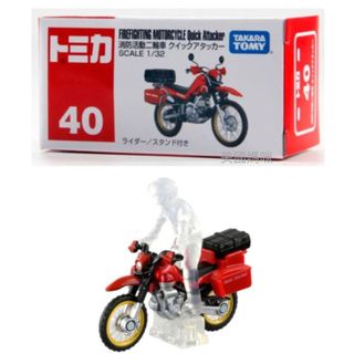 【美國媽咪】TOMICA 合金車 40 消防摩托車 跑車 玩具車 多美小汽車 TM040A6 消防車 摩托車