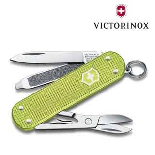 VICTORINOX 維氏 經典鋁合金 5用瑞士刀款 58mm Lime Twist 青檸嫩綠 (0.6221.241G