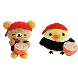 日本進口 拉拉熊 Rilakkuma 拉麵館系列 懶懶熊 黃小雞 公仔玩偶 絨毛娃娃 布偶娃娃 公仔娃娃