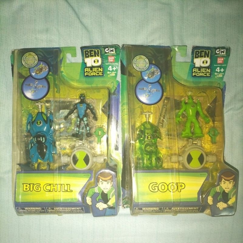 神物 接近世界唯一 ben10分體 發射器 拆彈人偶 alien force ultimate alien 異形怪 寒冰