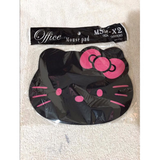 黑色HELLO KITTY滑鼠墊