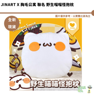 JINART x 胸毛公寓 聯名 野生喵喵怪抱枕(含野獸箱) 全新現貨【皮剋星】