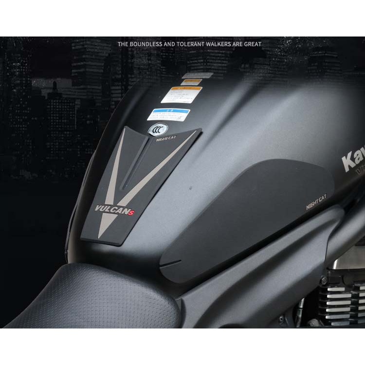 巡航機車車貼 適用於 川崎 VN650 改裝前叉貼紙 小火神 小擋車 VN650 貼花 防滑
