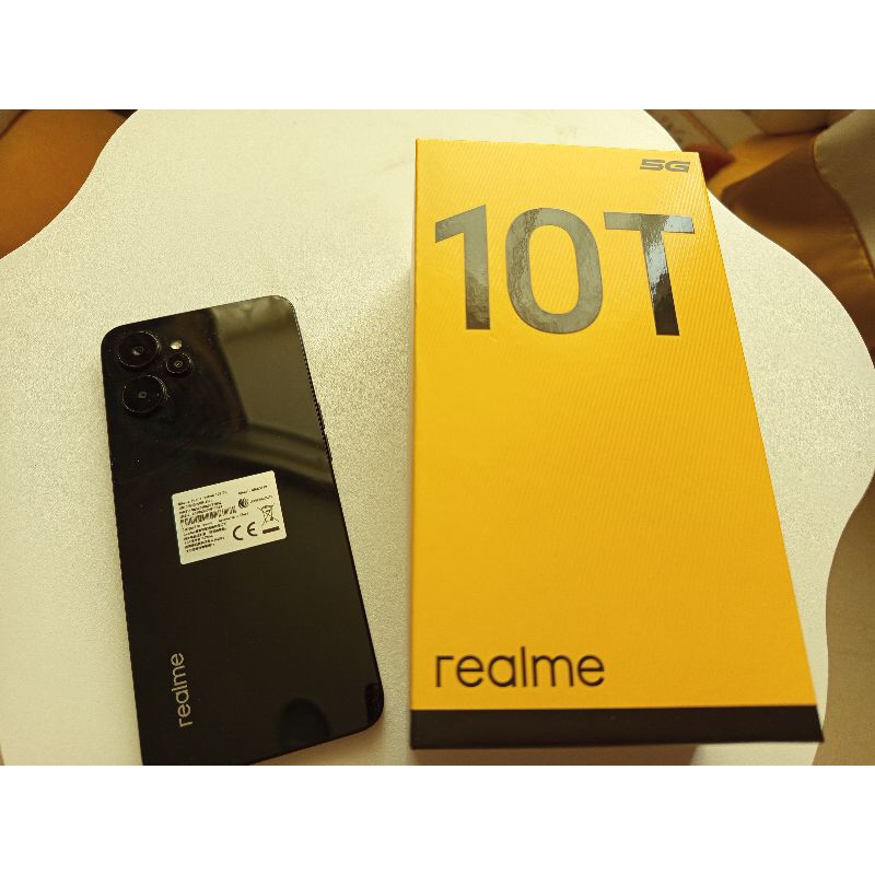 月的多寶閣~ 真我 realme 10T 5G 8GB/256GB  黑色二手機