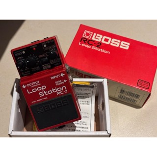 BOSS RC2 (RC-2) Loop Station 電吉他 迴圈 錄音 工作站 效果器