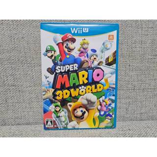 WiiU Wii U 二手 超級瑪利歐3D世界 SUPER MARIO 3D WORLD 日文版