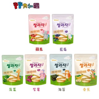韓國 ibobomi 嬰兒米餅 30g 藍莓/海苔/菠菜/蘋果/紫薯 嬰兒零食 寶寶共和國
