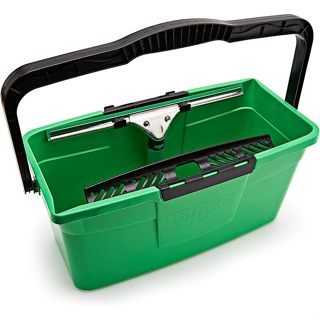 [德國Unger安佳】NEW 新上市 玻璃清潔水桶12L (含瀝水器+工具架)輕巧