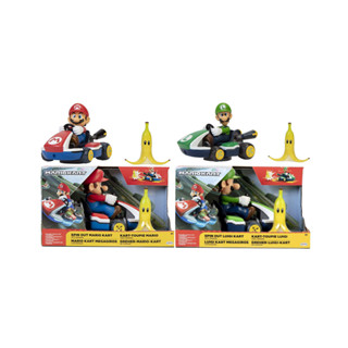 玩具研究中心 現貨 Jakks Pacific 任天堂 超級瑪麗 2.5吋 失控賽車 瑪利歐款+路易吉 兩款一組