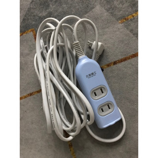 日本 大里電工 威電牌 美規二插 延長線 6孔 3插座 125V11A 直角頭 加長耐摔 過載保護 電源插座 電源線