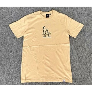LA DODGERS 道奇隊 卡其色 短袖T 嘻哈 饒舌 尺碼L/XL/XXL