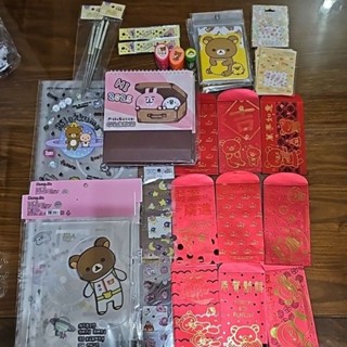 卡娜赫拉 拉拉熊 角落小夥伴 紅包袋 指甲貼 貼紙 印章 書套 環保筷 桌曆 護照套 磁鐵條
