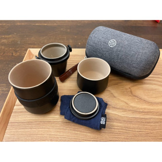 陸寶《薪傳樂享杯》旅行茶具組，僅用四次，九成五新。