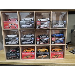 Tomica 合售 模型車 1/64 含展示架