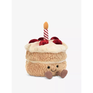 【現貨】英國正品代購🇬🇧 Jellycat草莓生日蛋糕 鑰匙圈 包包掛飾 吊飾 玩偶 娃娃