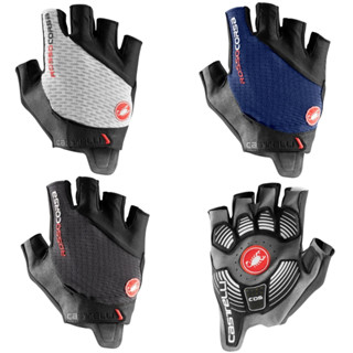CASTELLI 蠍子 ROSSO CORSA PRO V GLOVE 減震手套-崇越單車休閒館