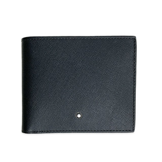 MONTBLANC 萬寶龍 匠心系列 匠心系列 8卡式短夾 黑色 115863 Black【全新福利品】