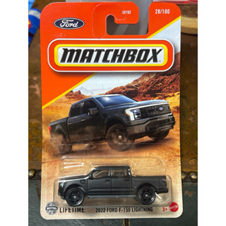 2024 MATCHBOX火柴盒｜2022 Ford F-150 LIGHTNING｜福特皮卡貨車｜1/64合金車