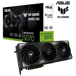 現貨】全新 ASUS 華碩 TUF RTX5070 O12G 顯示卡 超頻3風扇 DDR7 電競 DLSS4【公司貨