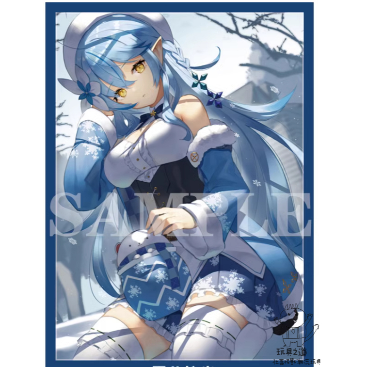【現貨免運-玩具之道臺灣出貨】HoloLive 雪花拉米卡套 Ws ptcg 寶可夢  航海王 卡套 牌套 妹套