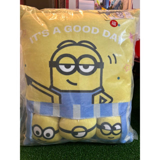 小小兵 minions 零食袋靠枕 靠枕 抱枕 娃娃 玩偶 布偶