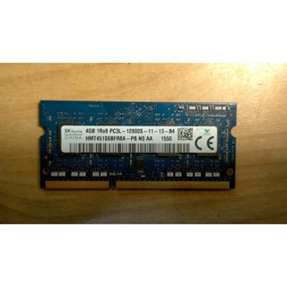 D.筆記型電腦記憶體-SK Hynix HMT451S6BFR8A-PB 4GB DDR3-1600 PC3L直購價50