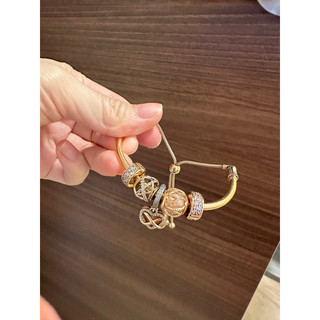 Pandora 潘朵拉 玫瑰金首飾 手鍊、飾品串