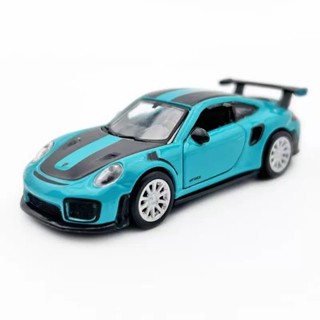 《64SHOP》 新版比美高｜Bburago｜Porsche 911 GT2 RS｜膠胎保時捷911｜1/64合金模型車