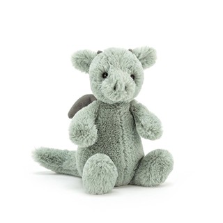 英國 JELLYCAT 小飛龍18cm Bashful Dragon 安撫玩偶【麗兒採家】