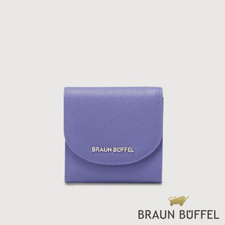 【BRAUN BUFFEL】佩塔斯 3卡兩折短夾-幽夜藍(德國小金牛台灣總代理)/BF864-401-FD
