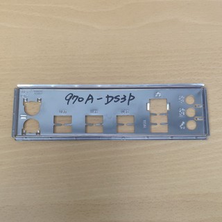技嘉主機板 GIGABYTE GA-970A-DS3P AM3腳位 原廠後擋板 原廠後檔板 中古品