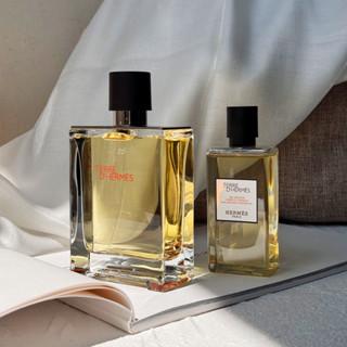 Hermes 愛馬仕 大地男性淡香水禮盒-淡香水 100ml+沐浴洗髮露 80ml～正品 開發票【恆色】