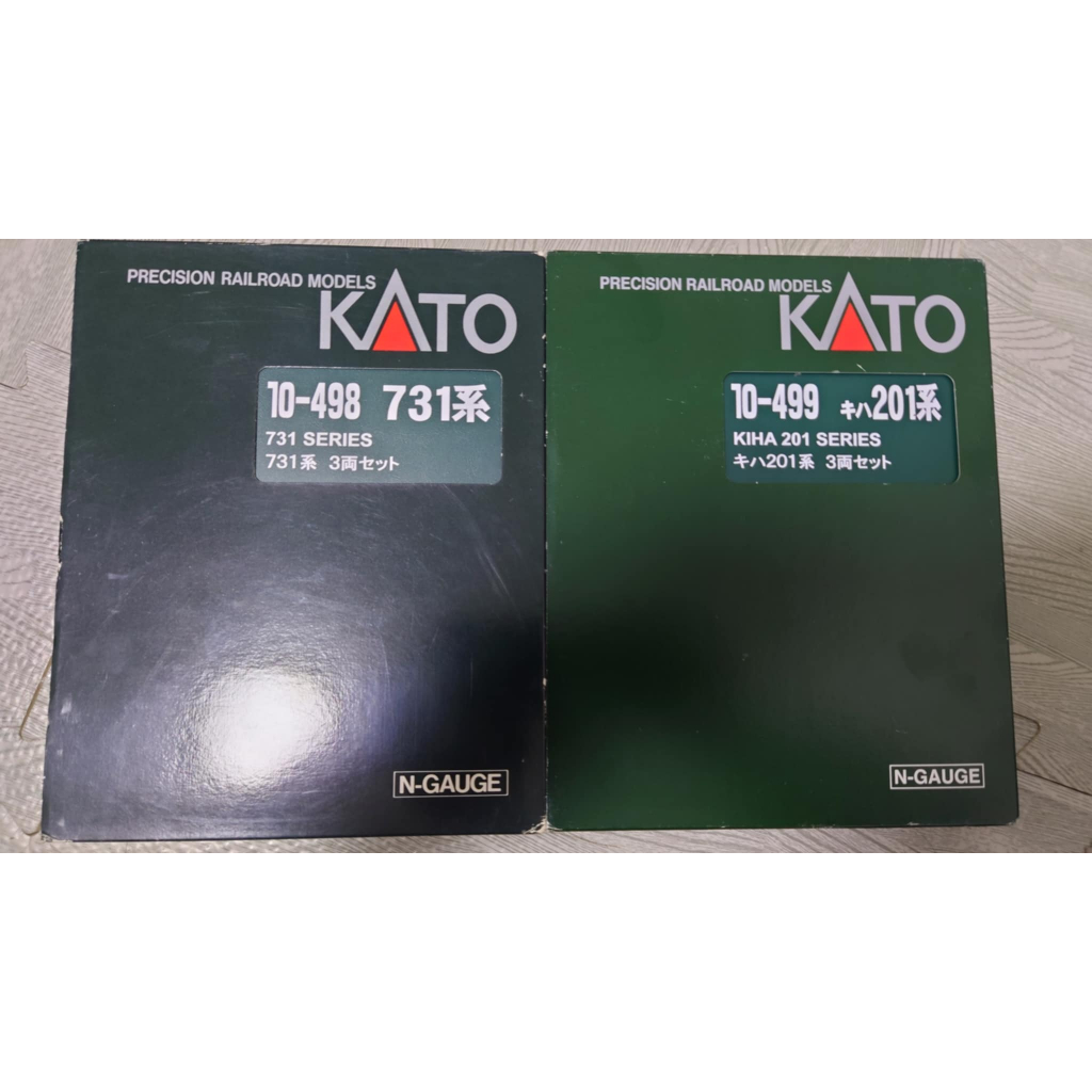 (二手 N規鐵道模型) (10-498)731系 (10-499)201系