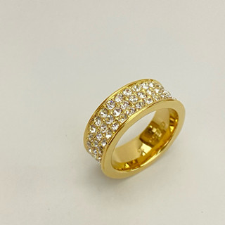 GUESS 華麗閃耀 戒指 內徑18.5mm 水鑽 金色 Ring with Crystal Gold Plated