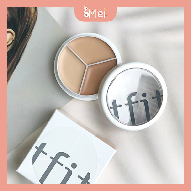 【妞妞妹】TFIT 三色遮瑕 遮瑕 遮瑕膏 三色遮瑕膏 遮瑕盤 韓國代購