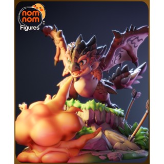 Tazo工坊代印[NOM]Q版火龍-魔物獵人Chibi Rathalos - Monster Hunter 3D列印模型