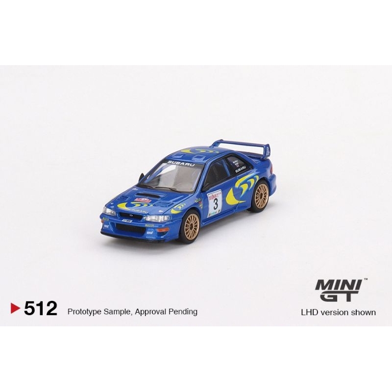 【J.M.車坊】現貨 MINI GT 1/64 Subaru Impreza 22B WRC 1997 #512
