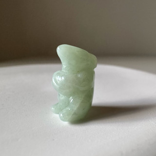 天然翡翠A貨 抱錢鼠 生肖鼠 翡翠擺件