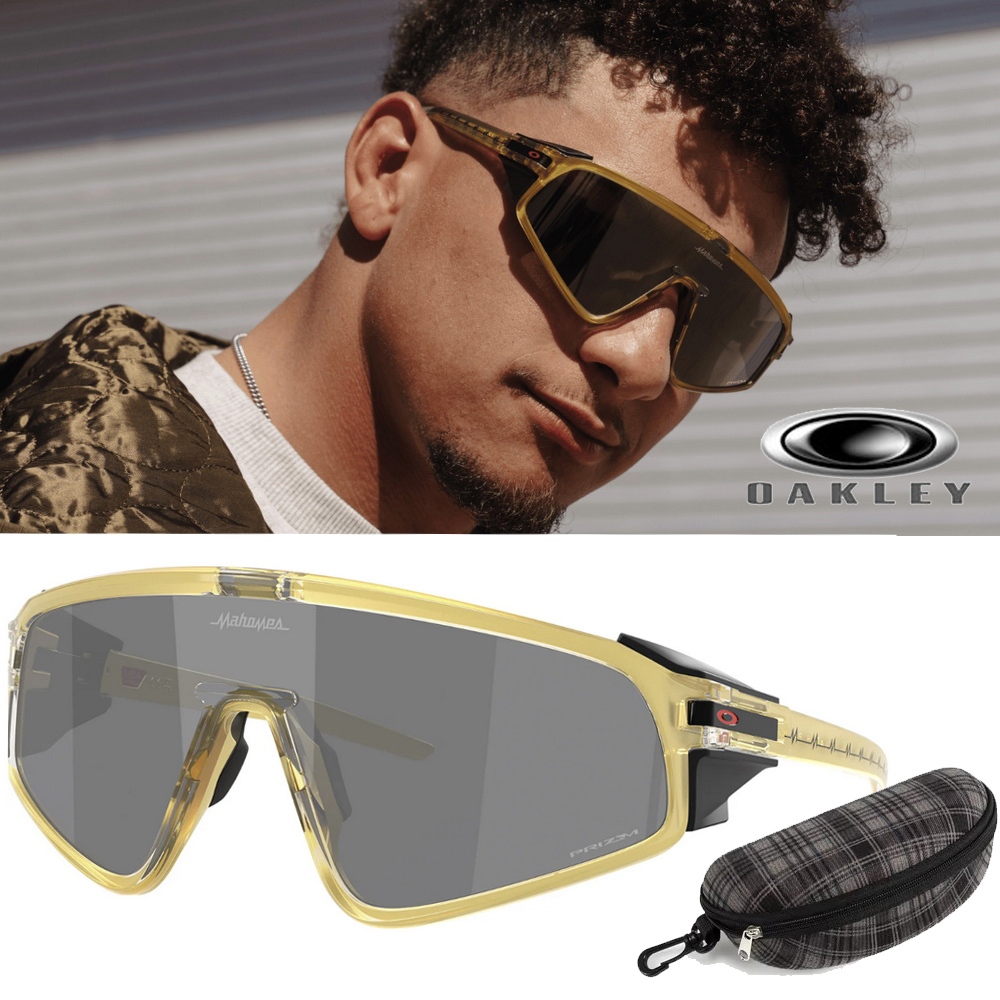 【原廠公司貨】Oakley 奧克利 Bxtr Patrick Mahomes聯名款 輕包覆太陽眼鏡 OO9404 14