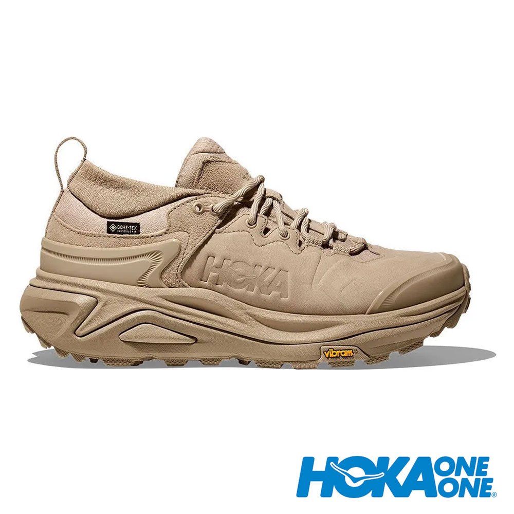 【HOKA】男Kaha 3 Low GTX低筒多功能健行鞋『亞麻/燕麥奶』1162532