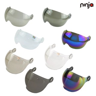 華泰 ninja 飛行帽 808 Ｗ鏡片 泡泡鏡片 飛行鏡片 鎖式 可掀式 替換 808a+ 半罩 安全帽｜23番