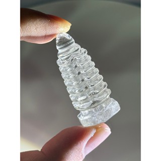 純天然 白水晶文昌塔 文昌塔 白水晶 水晶寶塔 七層寶塔 寶塔 清透料 桌上型擺件 書房擺件 擺件