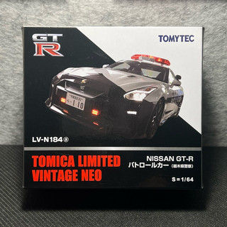【tlv】TOMYTEC LV-N184a 日產Nissan GT-R R35栃木県警察GTR警車n184 TOMICA