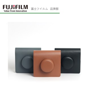 富士 INSTAX WIDE EVO 拍立得 相片列印機 專用皮質包皮套 共3色 黑色/棕色/深灰色