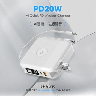 💥領卷折扣 🎁送線 🔋NISDA AI磁吸無線行動電源10000mAh｜支援iPhone手機耳機手錶｜內建L+C線！