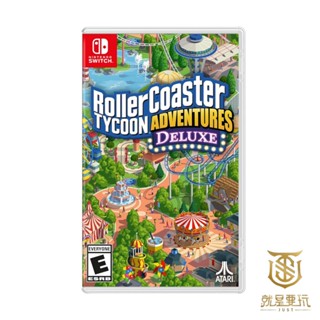 【就是要玩】現貨 NS Switch 模擬樂園：冒險 豪華版 英文版 模擬 樂園 冒險 豪華版 經營 建造 蓋設 海盜