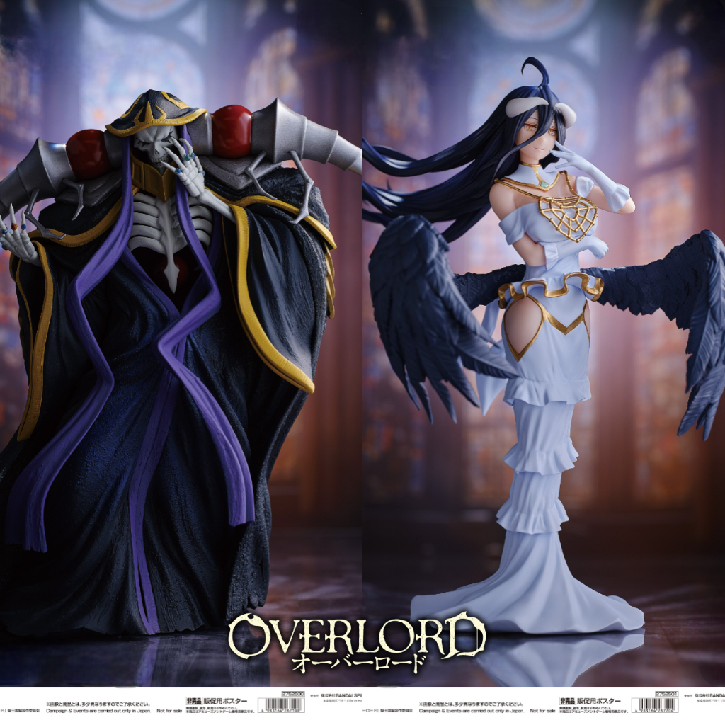 🔥鹿本🔥有貨！ 全新 景品 BANPRESTO OVERLORD 安茲·烏爾·恭 雅兒貝德 ​骨王 公仔 模型